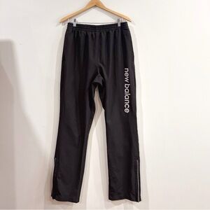 New Balance Men L Black Track Pants Athletic Jogger Sportswear Athleisure